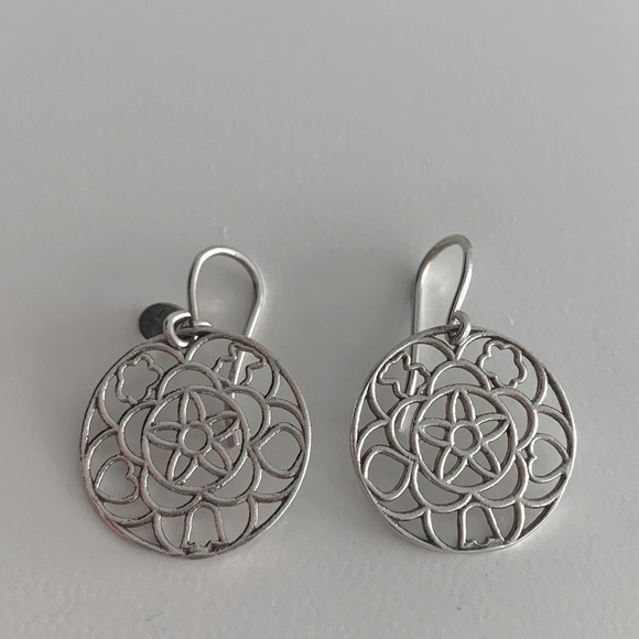 Tous Round Silver Earrings - Picture 3 of 3
